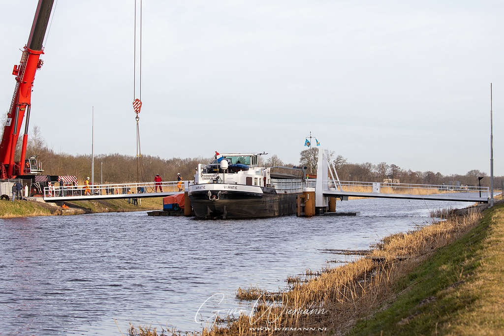 Plaatsing Enkeerdbrug Marsdijk 24 februari 2021 - Gino Wiemann